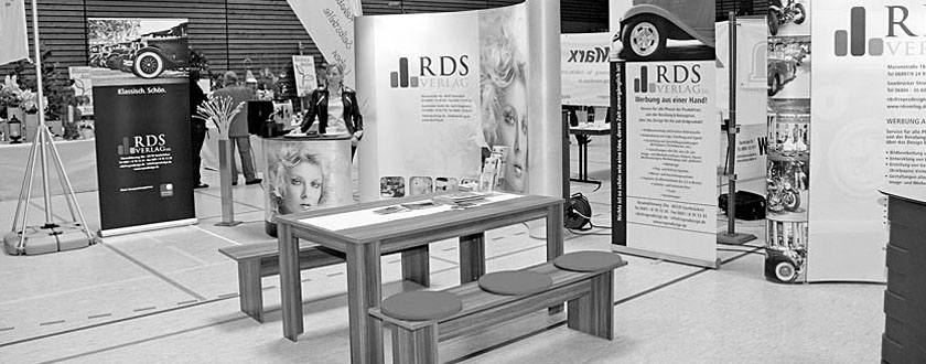 Pop- und Roll-Up-Systeme, Messesysteme